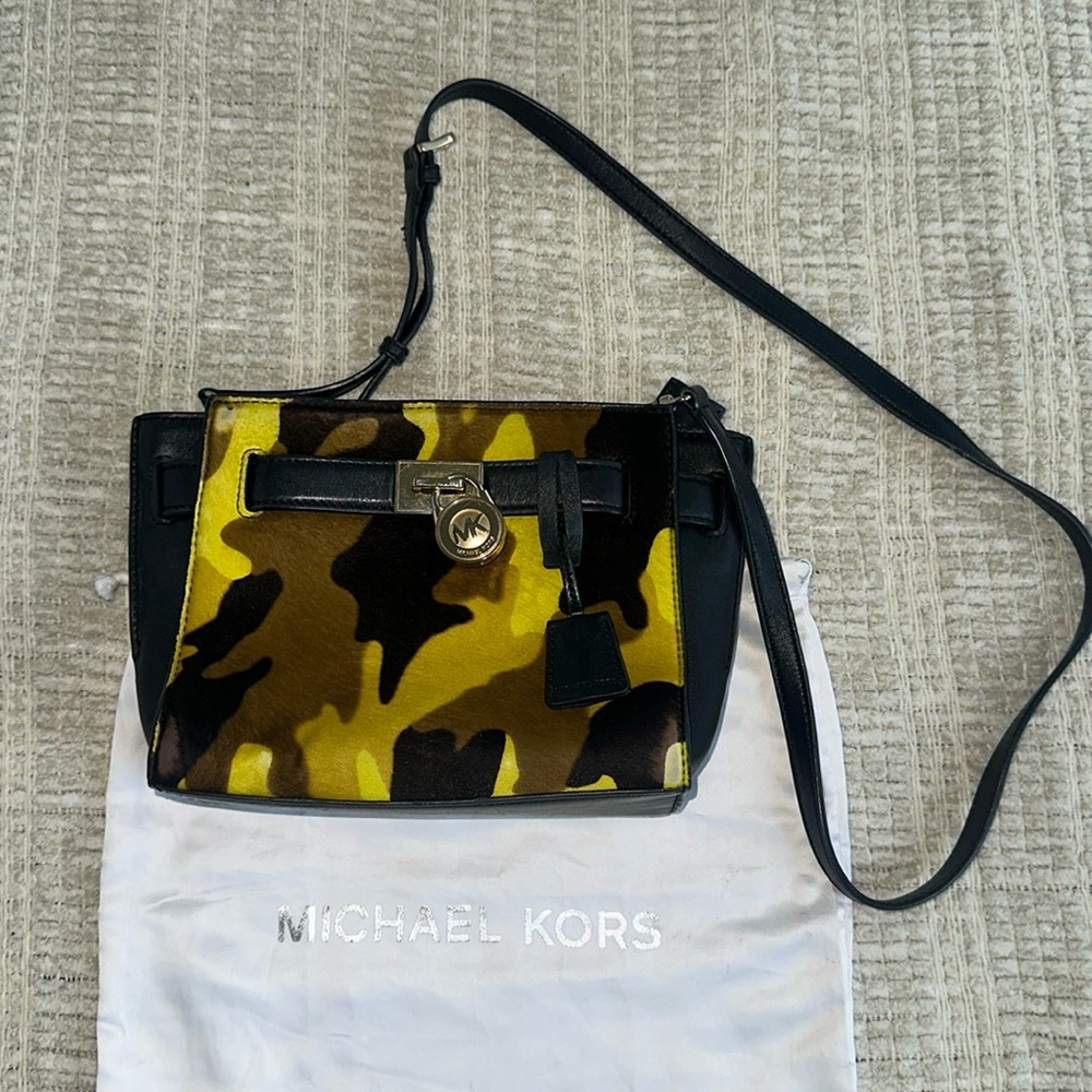 Michael Kors ponyhair crossbody bag